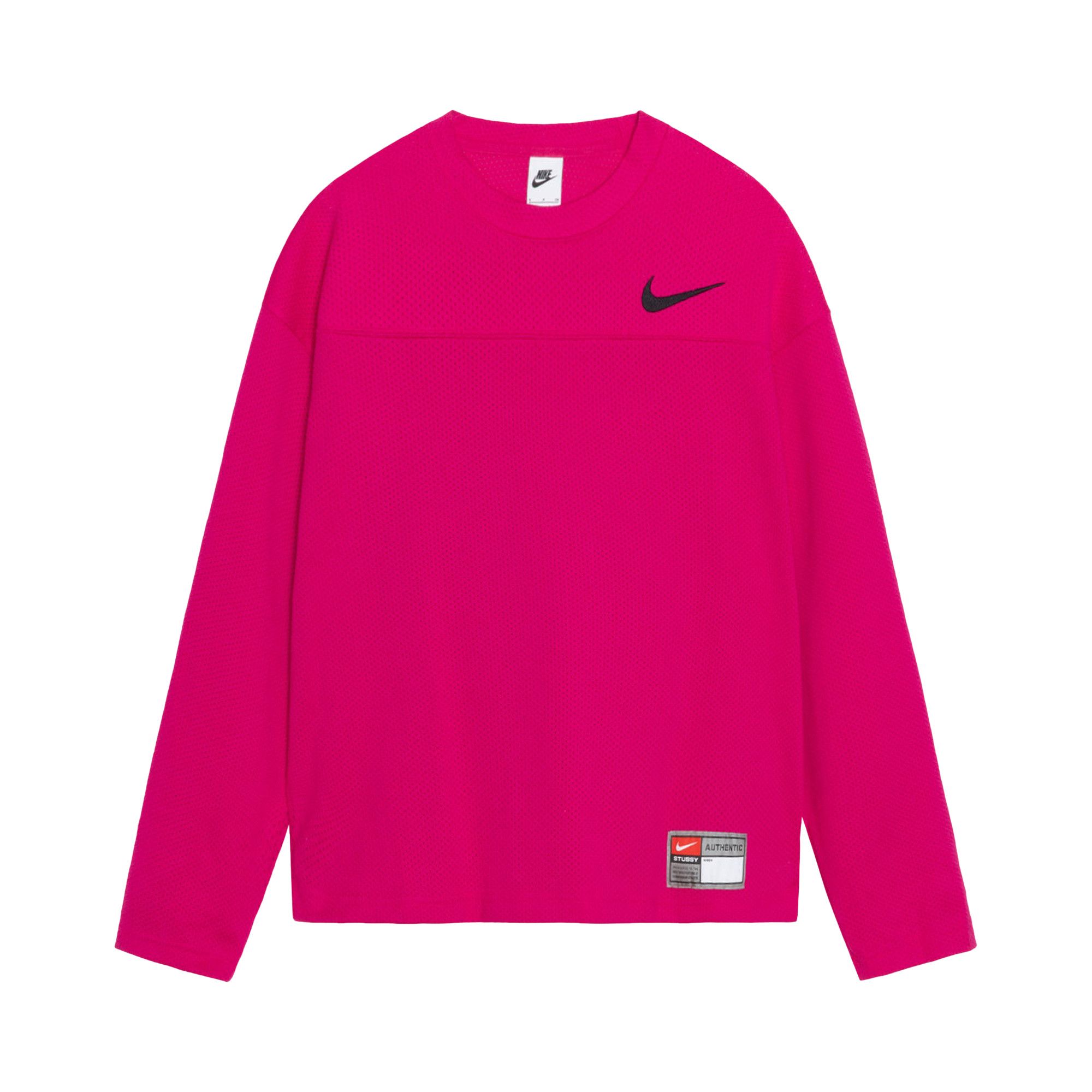 Buy Stussy x Nike Dri Fit Mesh Jersey 'Fireberry' - FJ9164