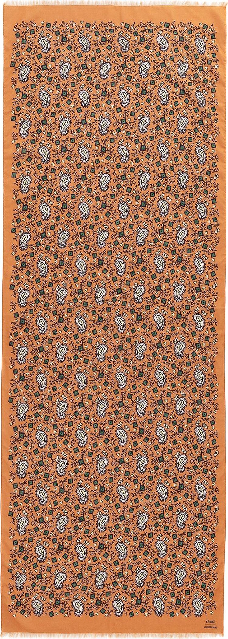 Aimé Leon Dore x Drake's Archival Graphic Scarf 'Paisley'