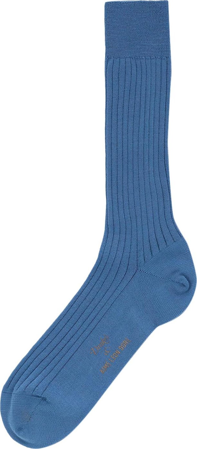 Aimé Leon Dore x Drake's Dress Sock 'Blue'