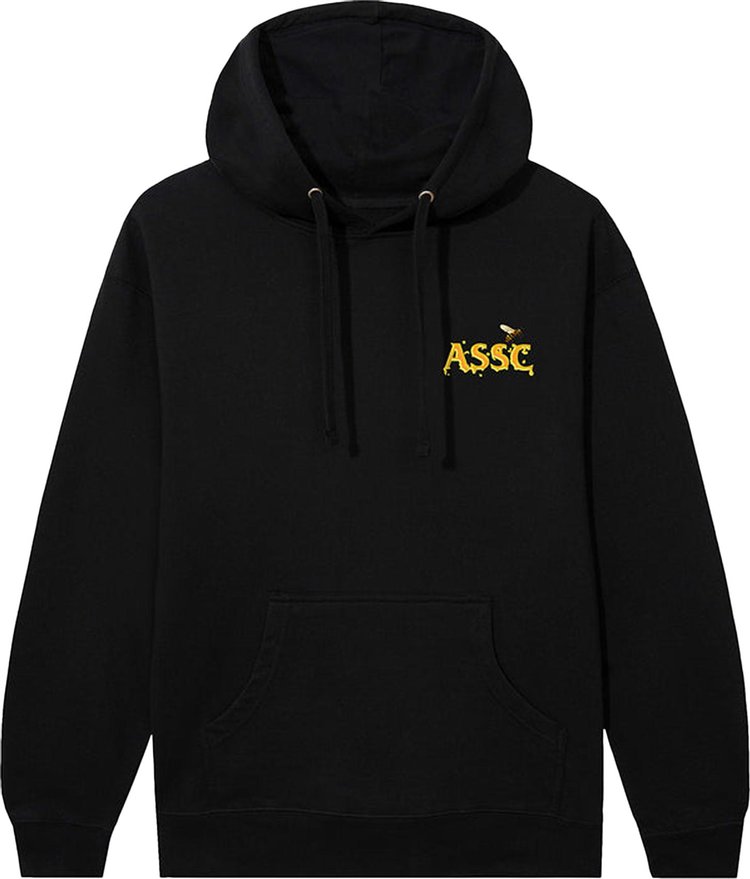 Anti Social Social Club Bee Keeper Hoodie Black