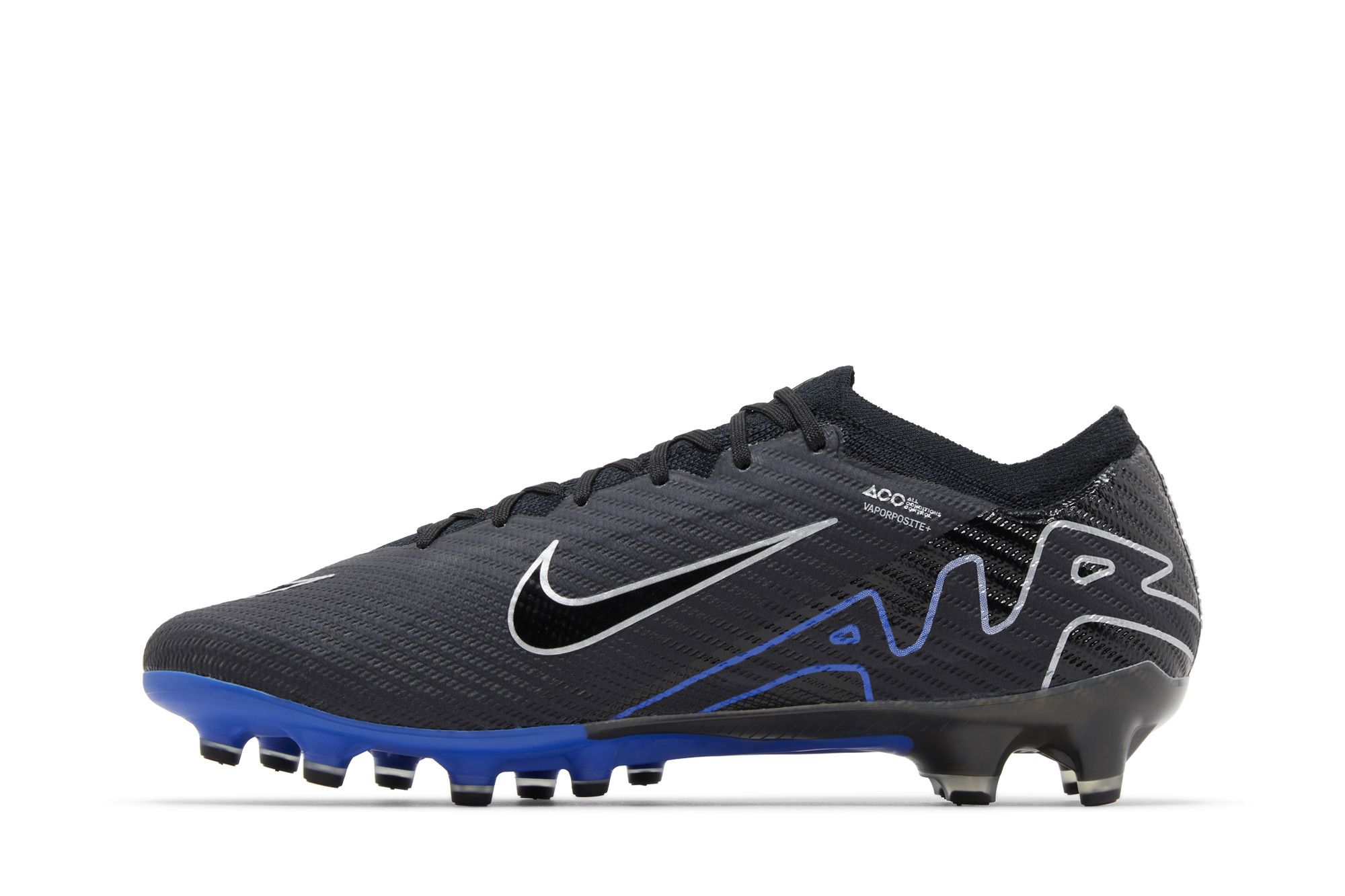 シューズ Nike Zoom VAPOR15 ELITE AG-PRO NIKE ZOOM MERCURIAL VAPOR 15 ELITE AG PRO BLACK-CHROME-ROYAL