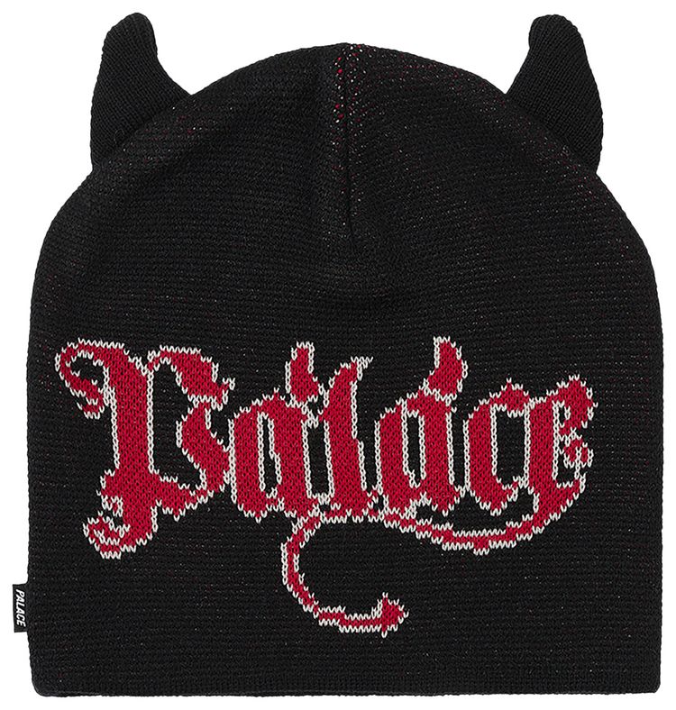 Palace Horny Nein Cuff Beanie Black