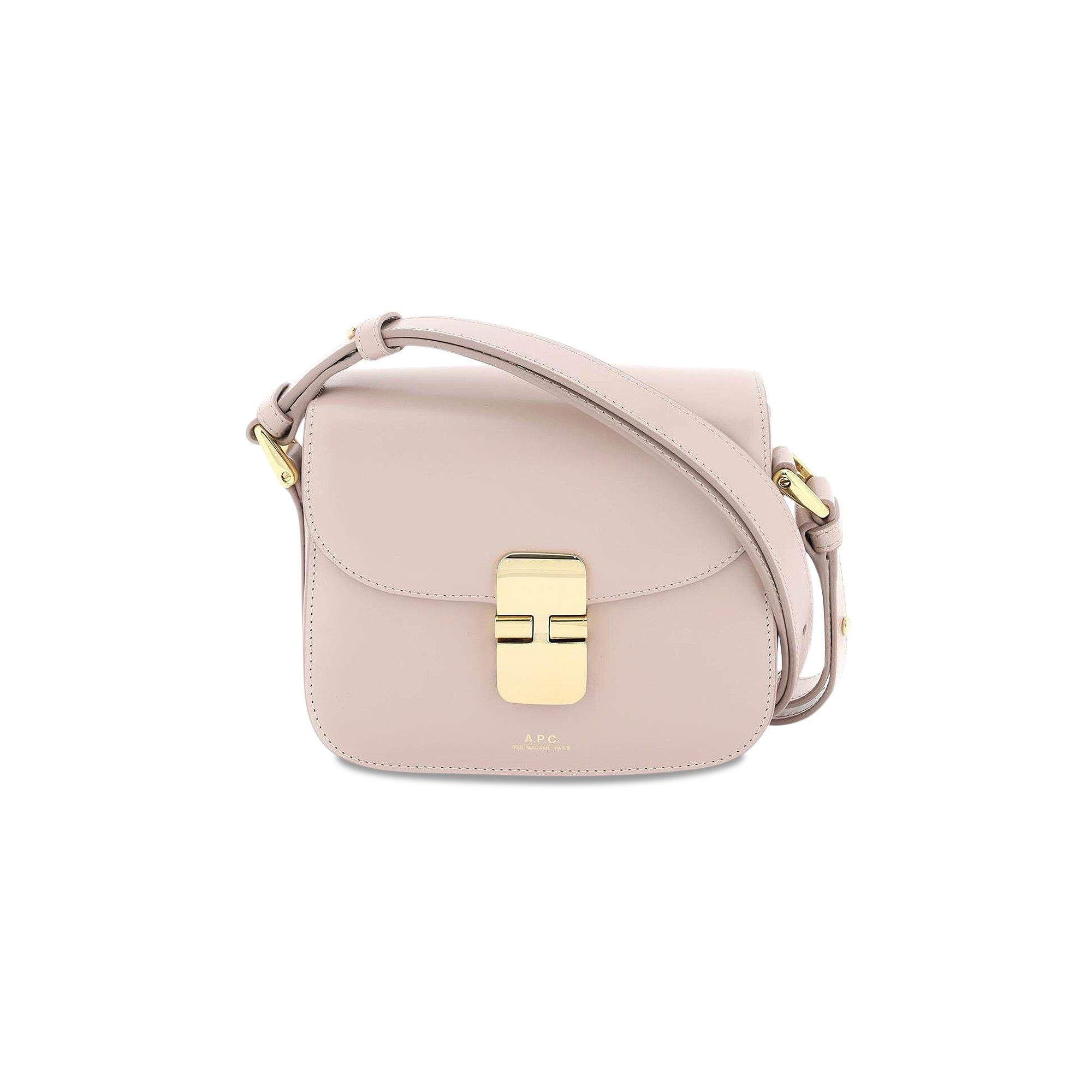 Buy A.P.C. Mini Grace Shoulder Bag Moon Grey PXBMW F61515 LAL GOAT