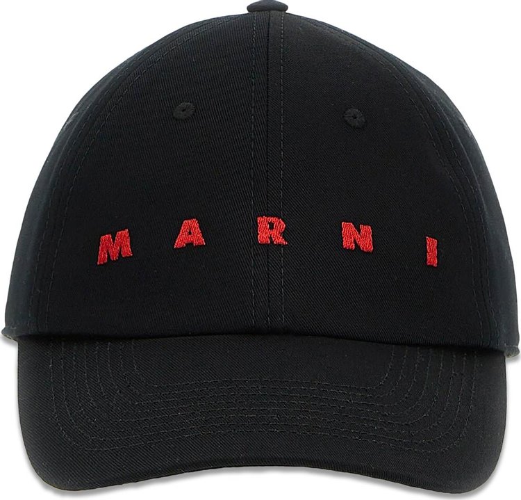 Marni Logo Baseball Hat 'Black'