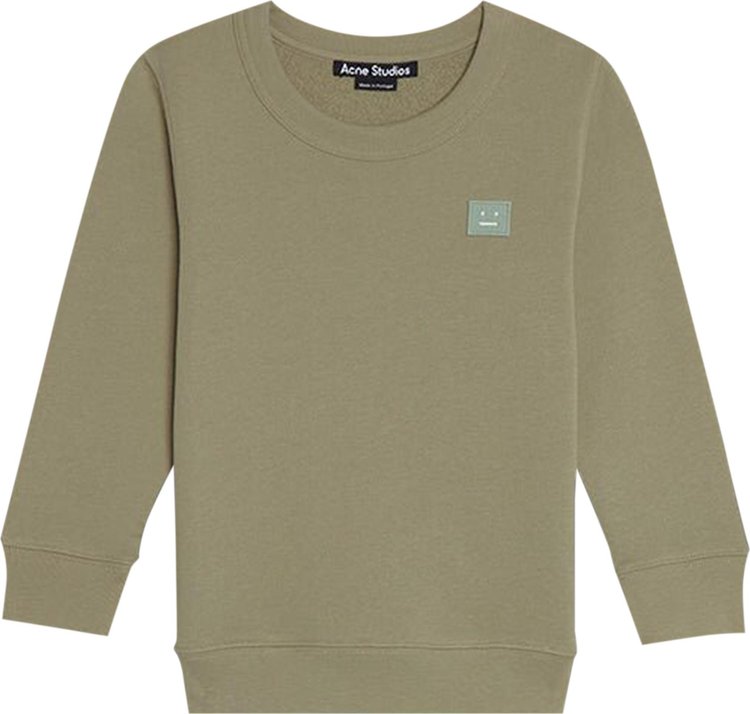 Acne Studios Kids Crewneck Sweatshirt 'Eucalyptus Green'