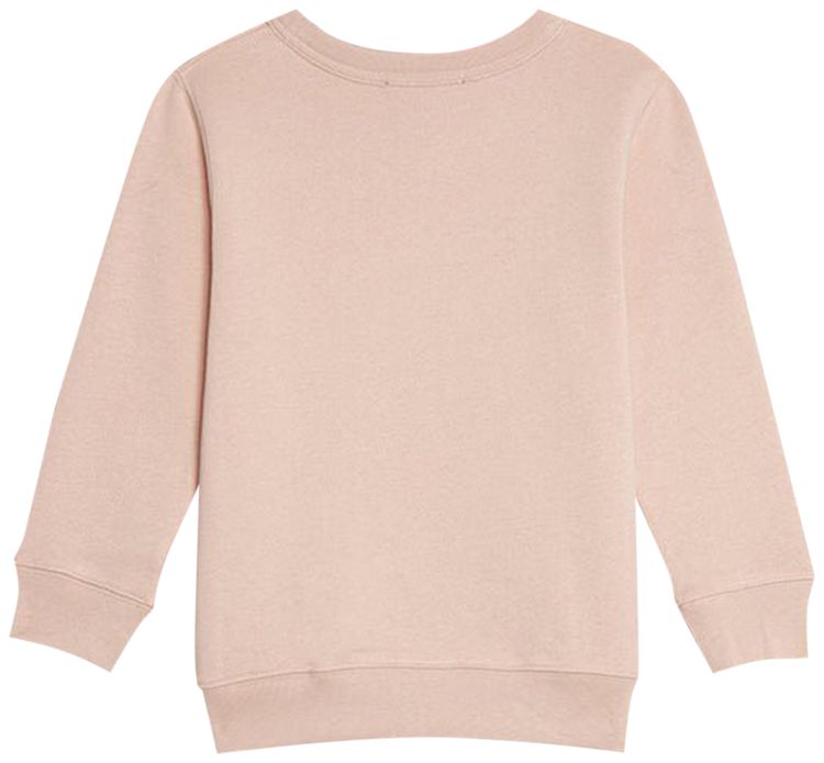 Acne Studios Kids Crewneck Sweatshirt Powder Pink
