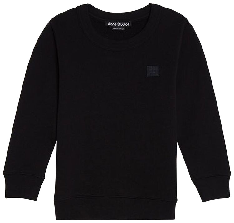 Acne Studios Kids Crewneck Sweatshirt Black