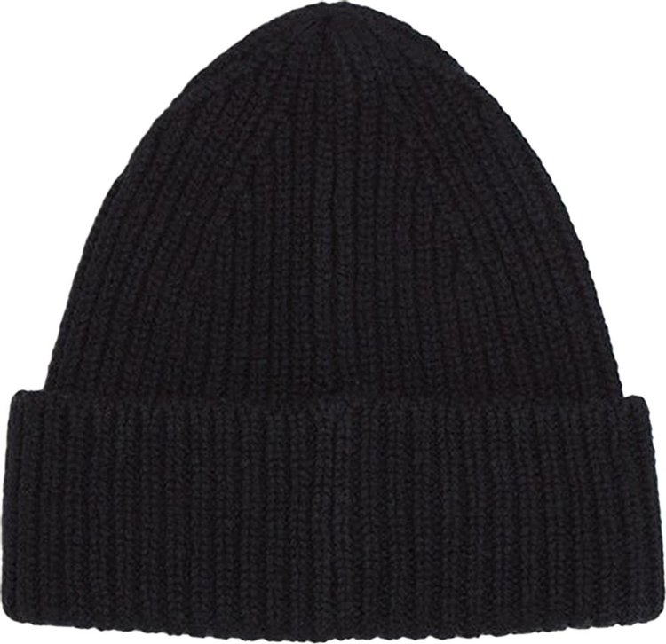 Acne Studios Kids Wool Knit Beanie Black