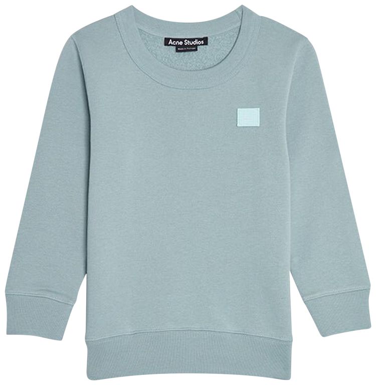 Acne Studios Kids Crewneck Sweatshirt Ice Blue