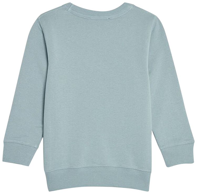 Acne Studios Kids Crewneck Sweatshirt Ice Blue