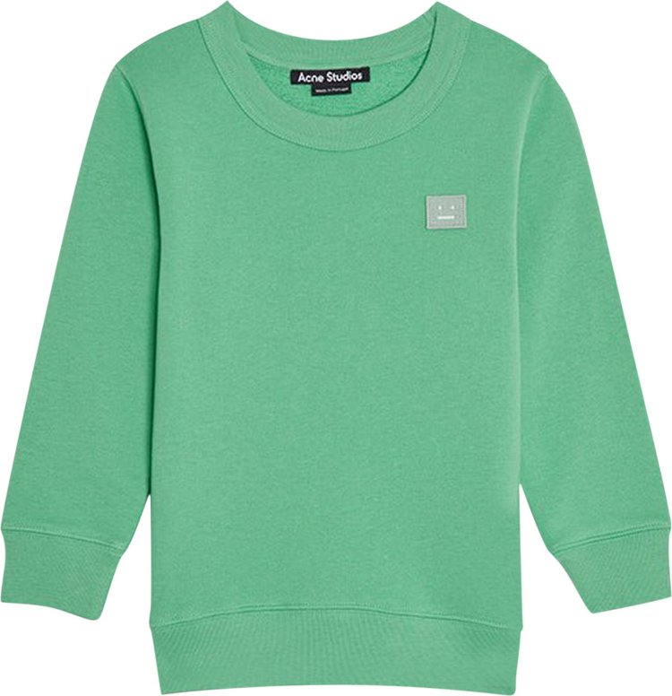 Acne Studios Kids Crewneck Sweatshirt 'Fern Green'