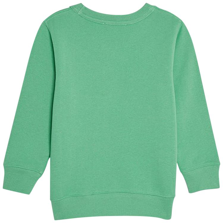Acne Studios Kids Crewneck Sweatshirt Fern Green