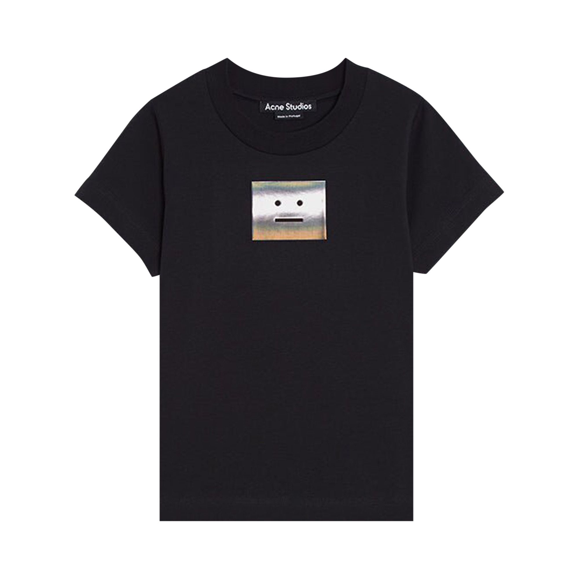 Buy Acne Studios Kids Logo T-Shirt 'Black' - DL0026 GOAT BLAC | GOAT