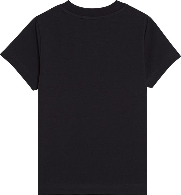 Acne Studios Kids Logo T Shirt Black