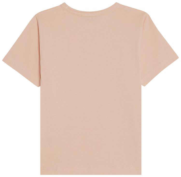 Acne Studios Kids Nash Face T Shirt Powder Pink