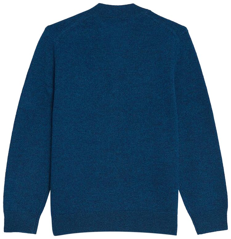 Acne Studios Kids Wool Cardigan Indigo Melange