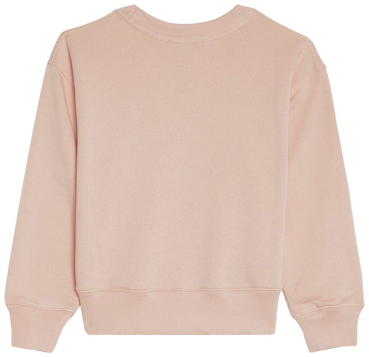 Acne Studios Kids Crewneck Sweatshirt Powder Pink