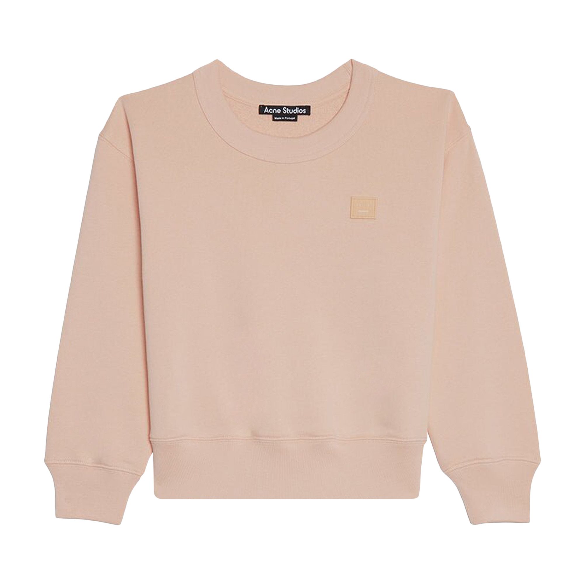 Buy Acne Studios Kids Crewneck Sweatshirt Powder Pink DI0020 GOAT POWD GOAT