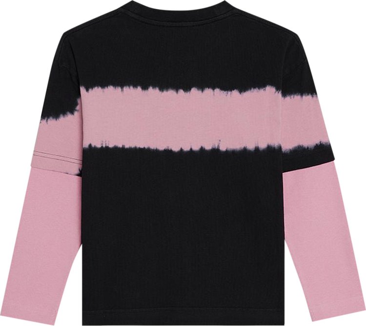 Acne Studios Kids Long Sleeve Exford Cross Bones T Shirt Black