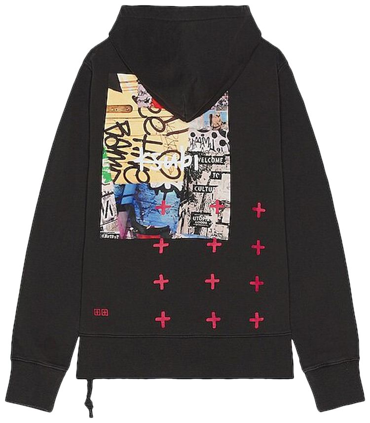 Ksubi Kulture Kash Hoodie Faded Black