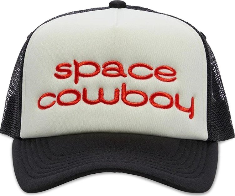 Pleasures Space Cowboy Trucker Cap Black