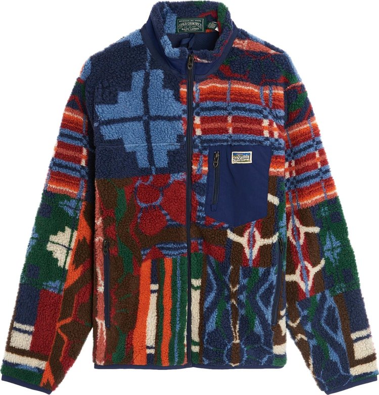 Polo Ralph Lauren Patchwork Jacket 'Pinelodge'