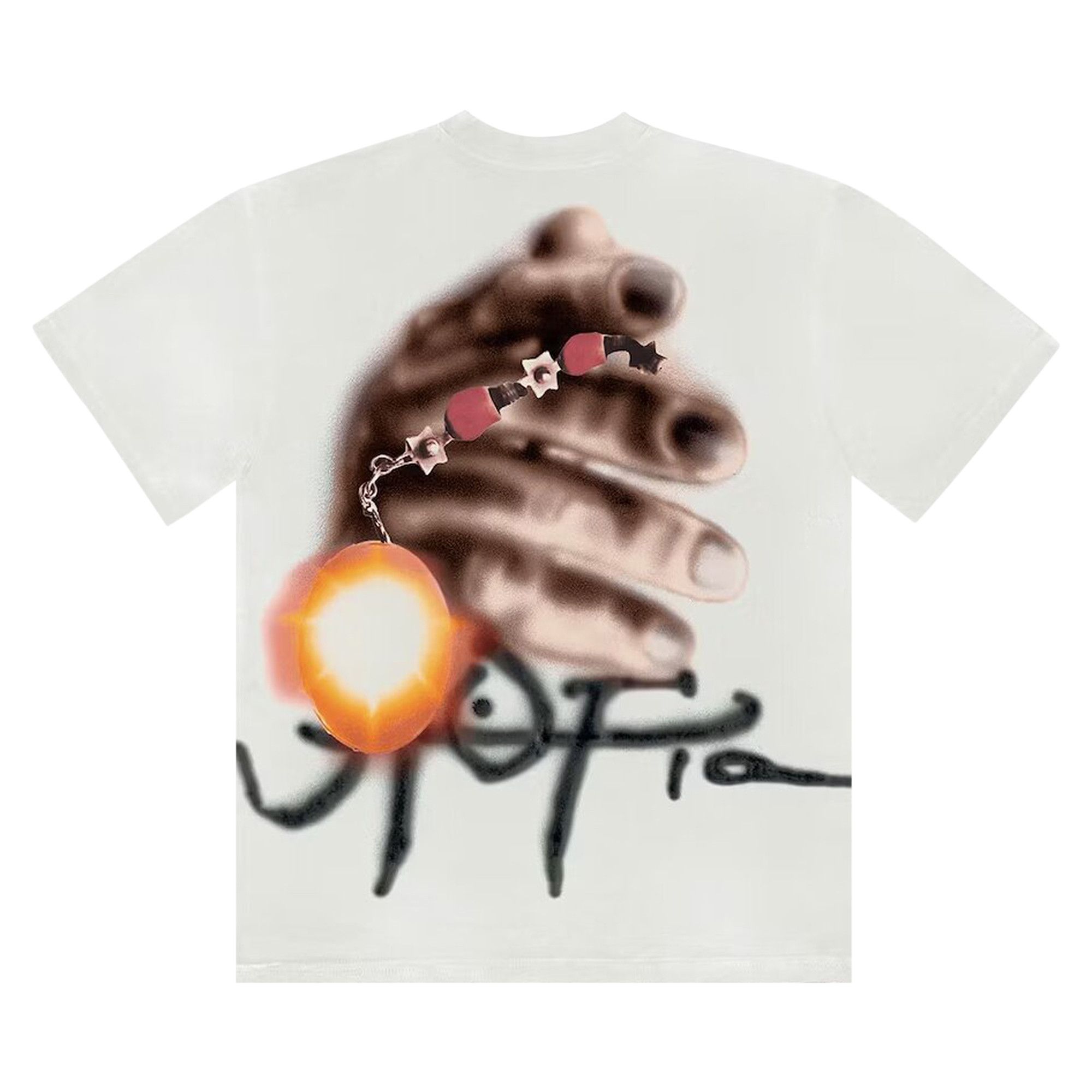 Size xxl Cactus Jack by Travis Scott B3 Utopia T-Shirt 'White'