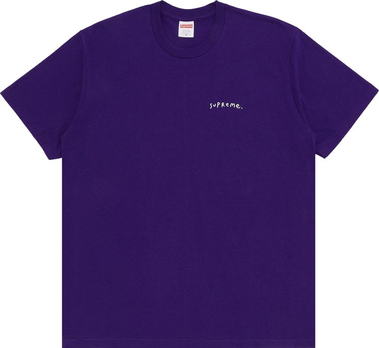 Supreme Ying Yang Tee Purple