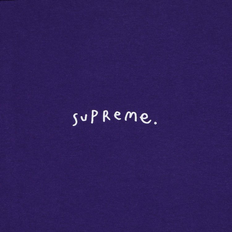 Supreme Ying Yang Tee Purple