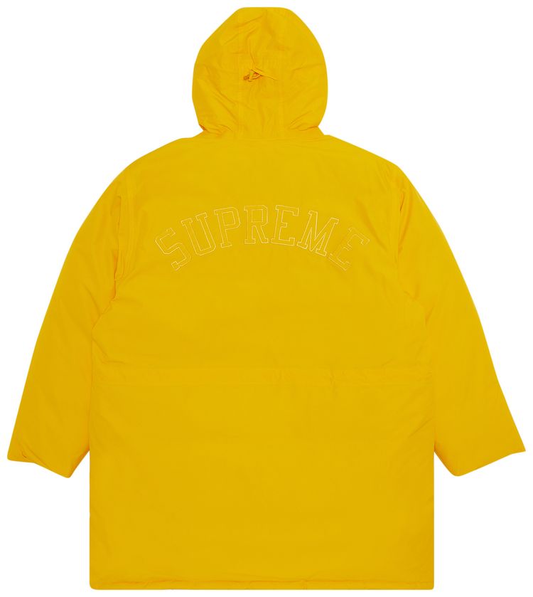 Supreme GORE TEX 700 Fill Down Clip Parka Yellow