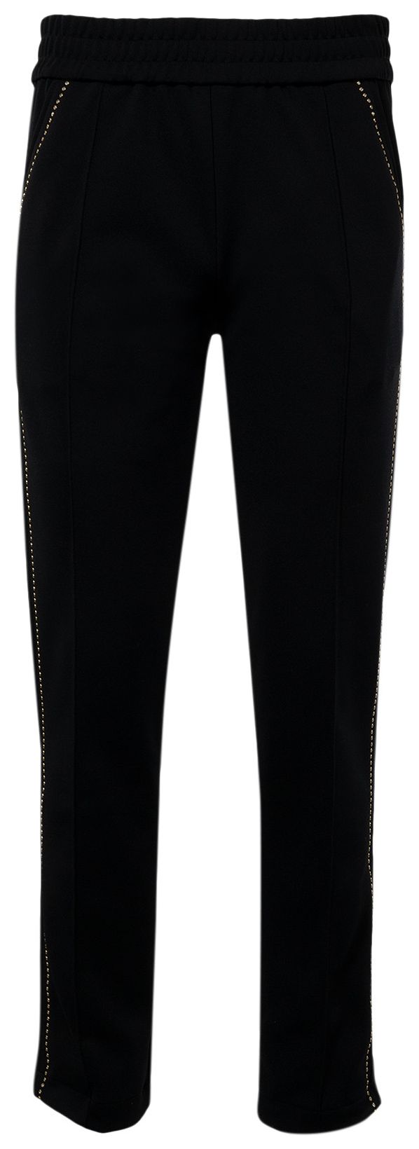 Palm Angels Monogram Stud Track Pants BlackSilver