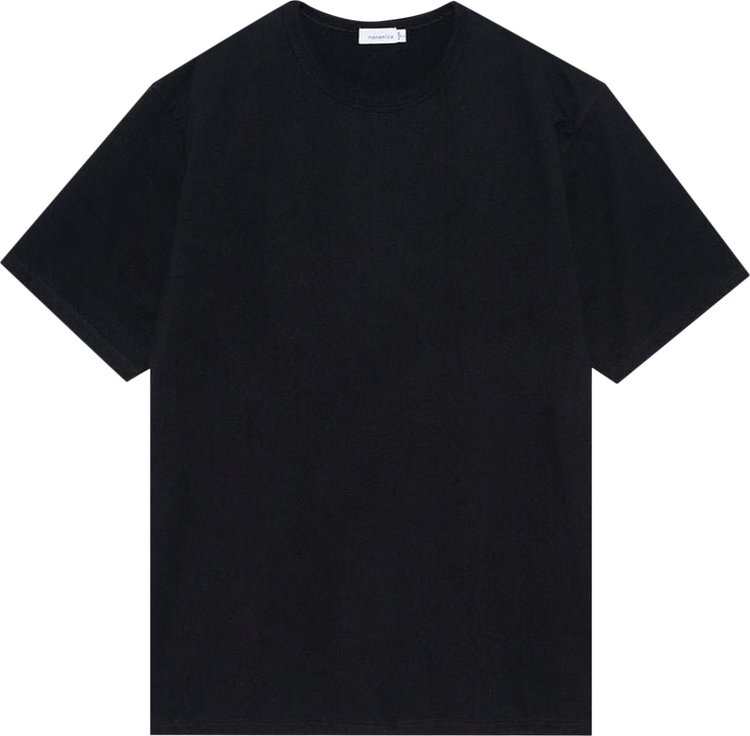 nanamica COOLMAX Jersey Tee Black