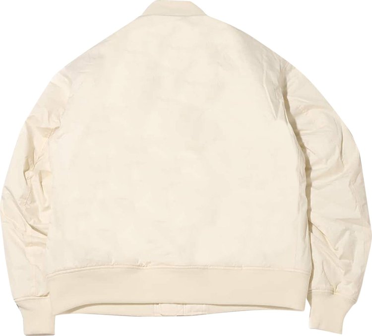 nanamica Insulation Varsity Jacket Natural