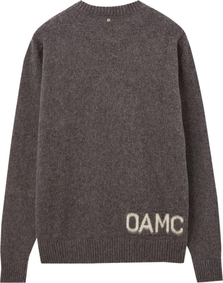 OAMC Whistler Crewneck Natural Stone Grey