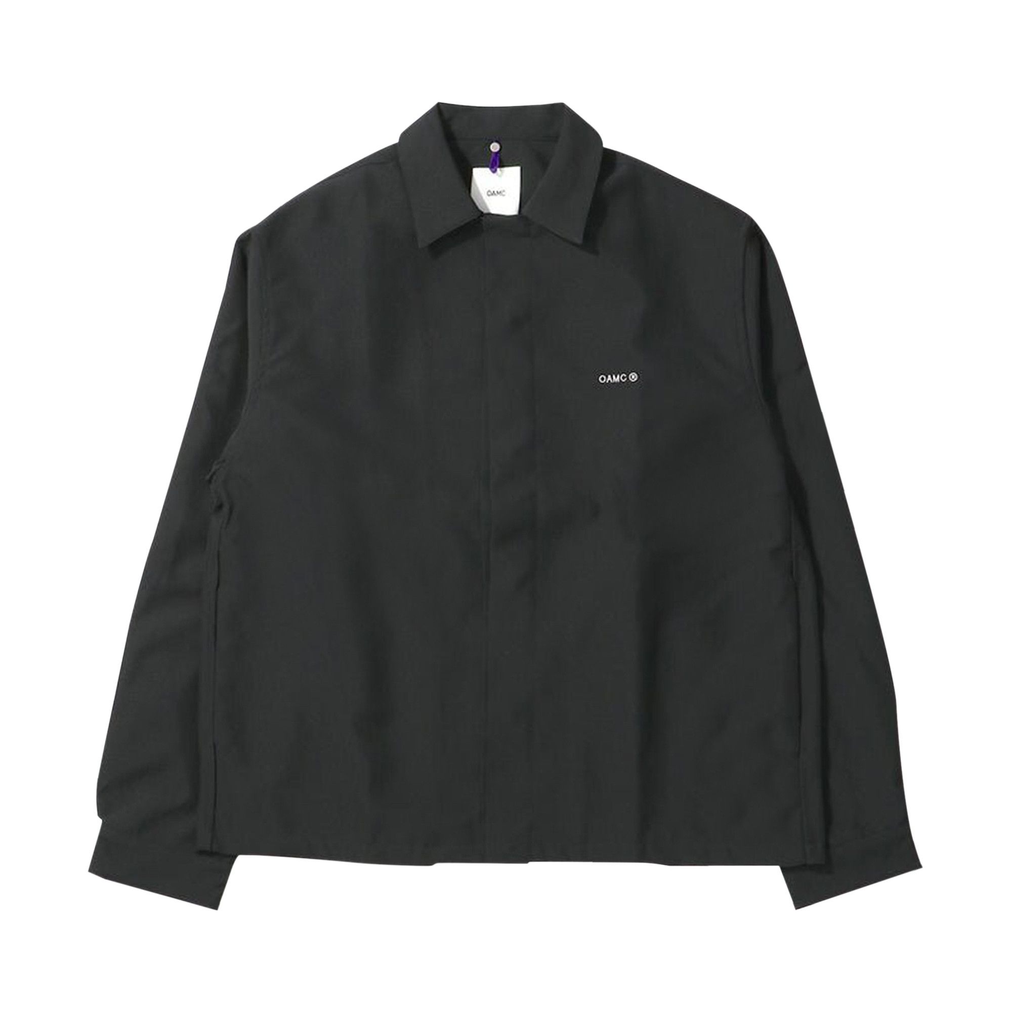 Buy OAMC System Shirt 'Black' - 23A28OAU57 PESOA009 001 | GOAT CA