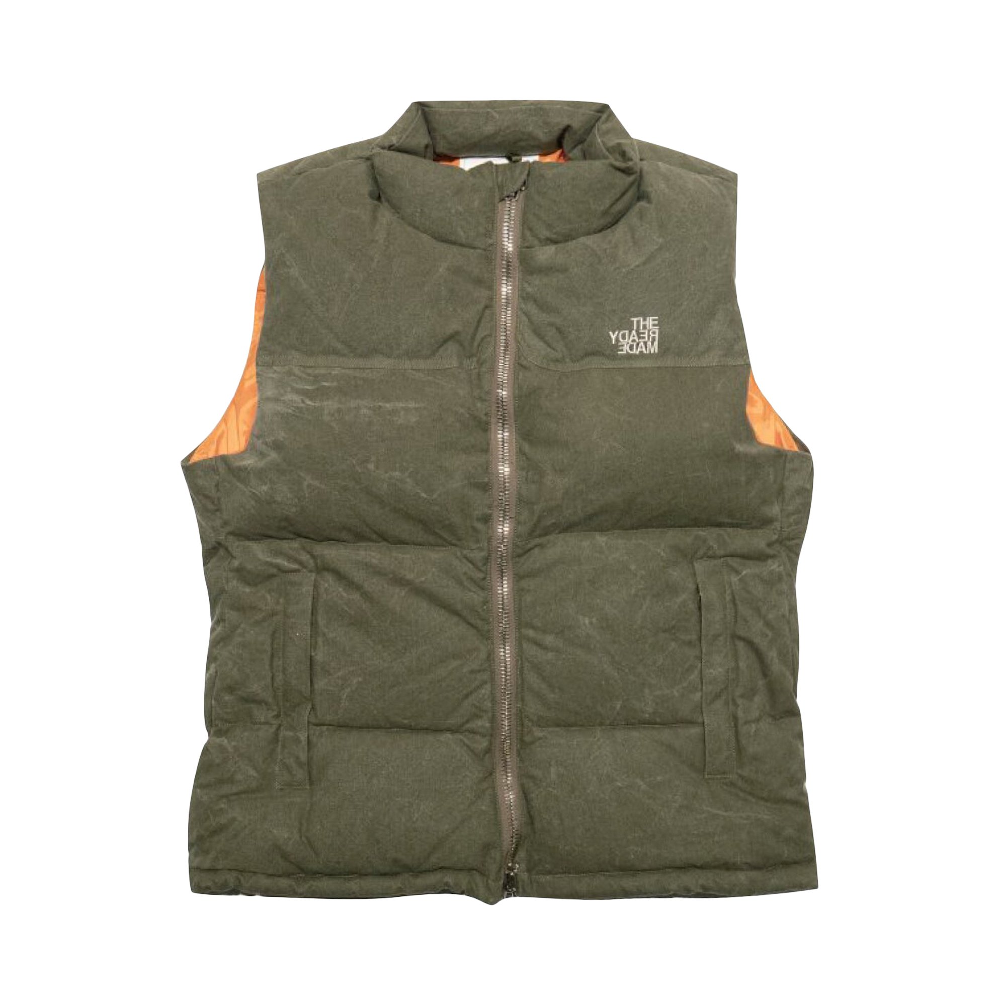 Buy READYMADE Down Vest 'Green' - RE CO KH 00 00 73 | GOAT SA