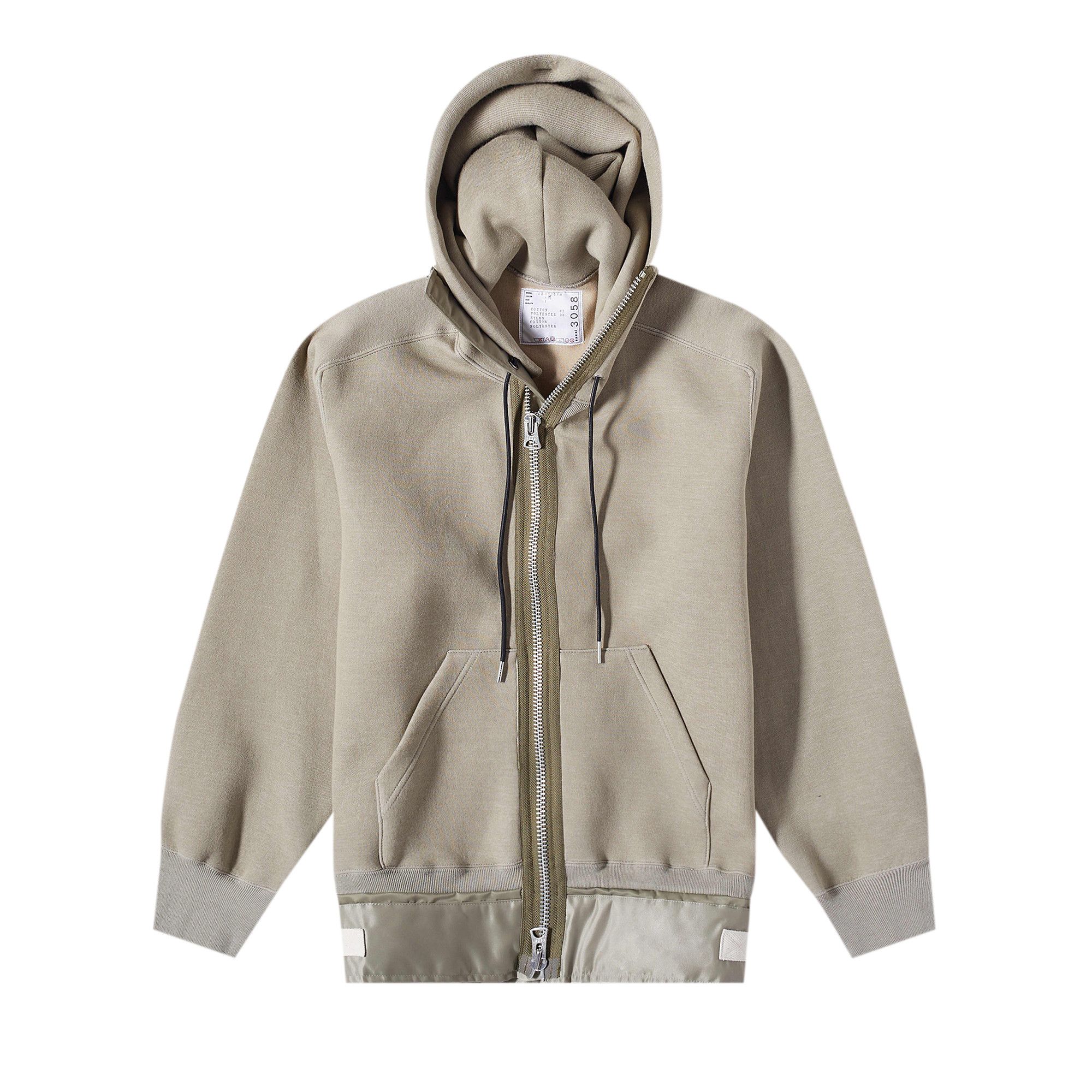 トップス sacai 23aw Sponge Sweat Hoodie SPONGE SWEAT HOODIE for Women - Sacai | Biffi