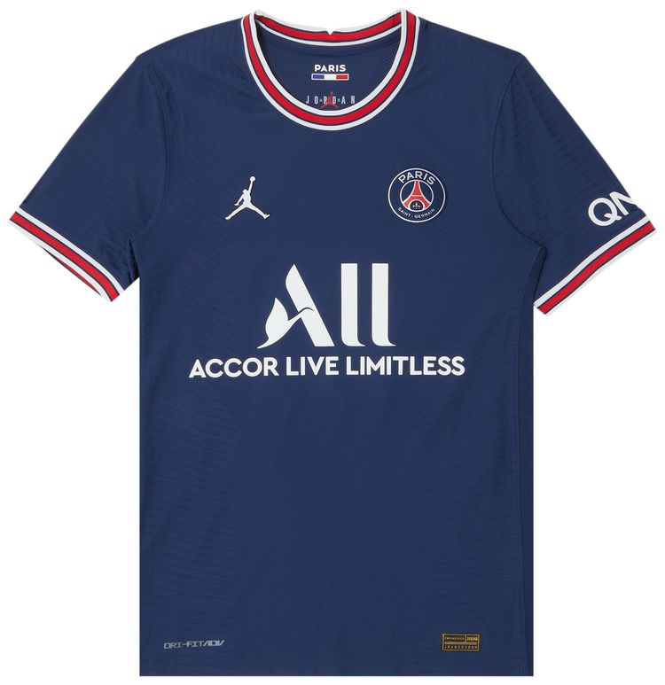 Pre Owned Paris Saint Germain Messi 30 Home Match Jersey Navy