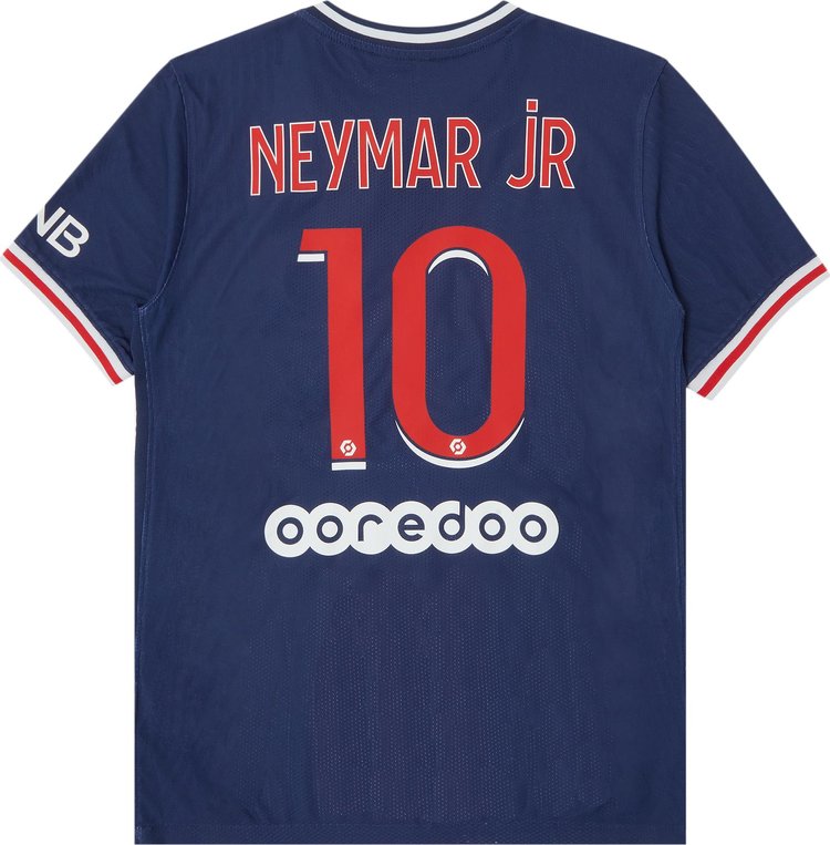 Pre Owned Paris Saint Germain Neymar Jr 10 Home Match Jersey NavyRed