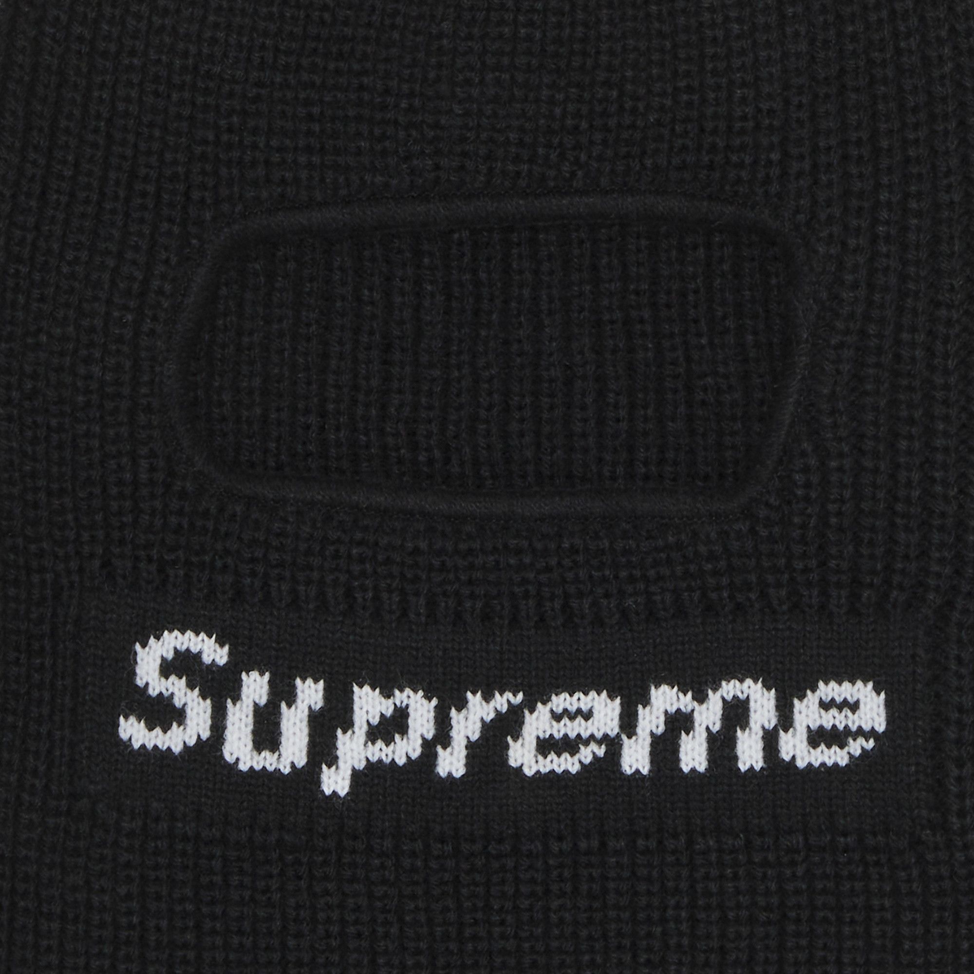 Supreme Overdyed Beanie Black Men's - SS22 - US