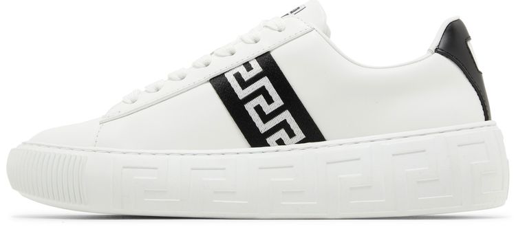 Versace Wmns Greca Low White Black
