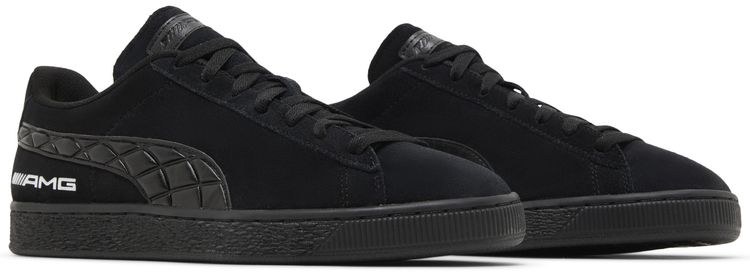 Mercedes AMG Petronas F1 x Puma Suede Black Light Mint