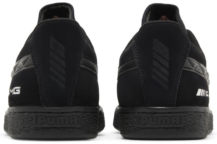 Mercedes AMG Petronas F1 x Puma Suede Black Light Mint