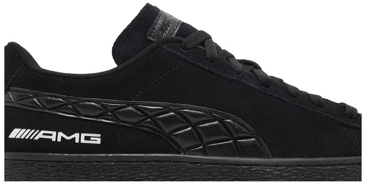 Mercedes AMG Petronas F1 x Puma Suede Black Light Mint