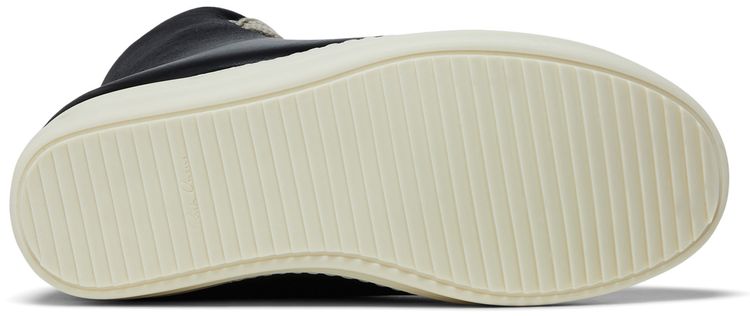 Rick Owens Luxor Jumbo Lace Padded Sneaker Black Milk