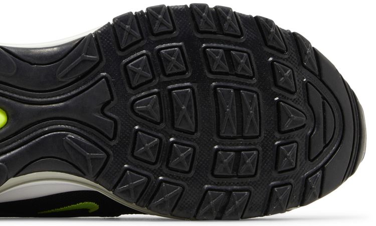 Nike Air Max 97 GS Platinum Black Volt