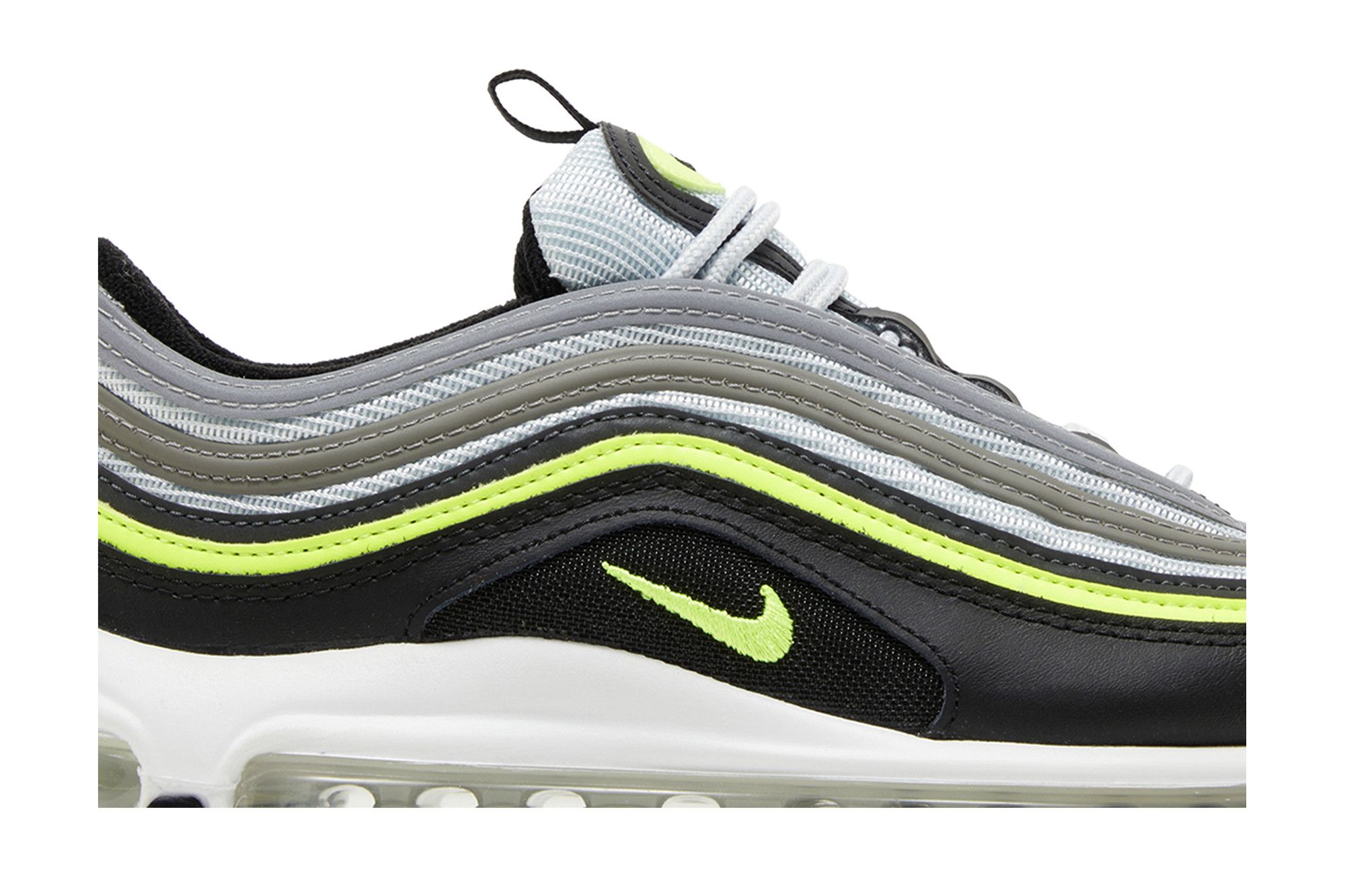 Buy Nike Air Max 97 GS 'Platinum Black Volt' - 921522 030 | GOAT