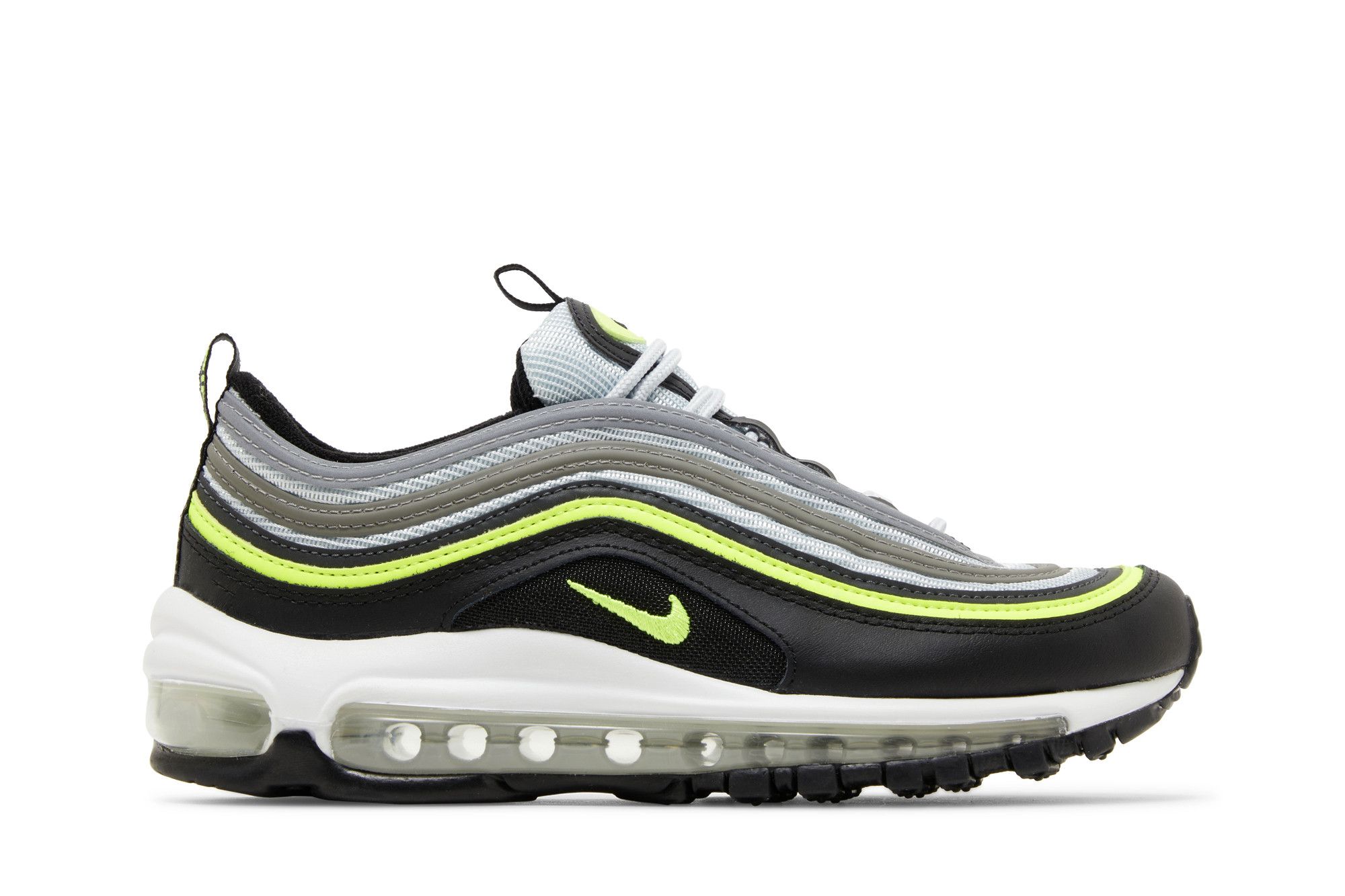 Buy Air Max 97 GS 'Platinum Black Volt' - 921522 030 | GOAT