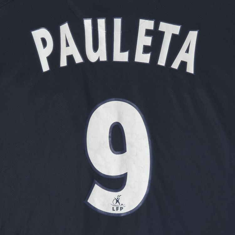 Vintage Paris Saint Germain Pauleta 9 Home Stadium Jersey NavyRed