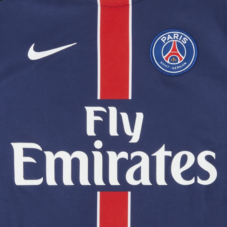 Pre Owned Paris Saint Germain Home Stadium Jersey NavyBlueRed